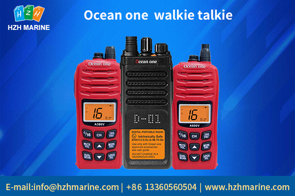 Can marine walkie-talkies be used on land