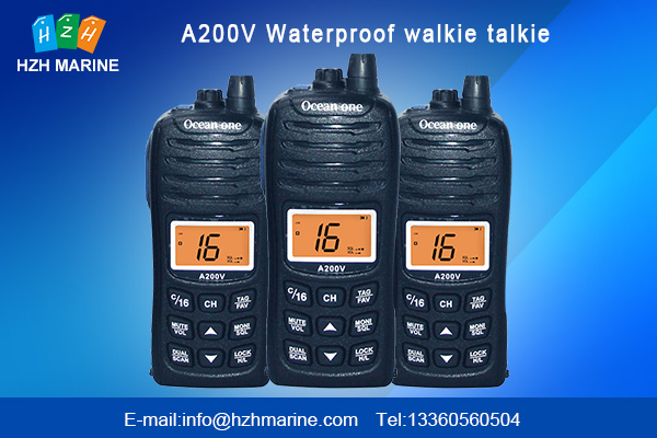 waterproof marine walkie talkie