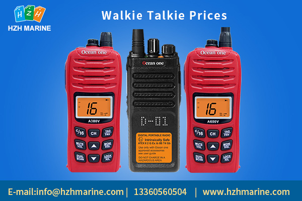 walkie talkie prices