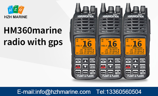 marine radio with gps