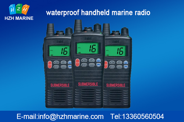 waterproof handheld marine radio