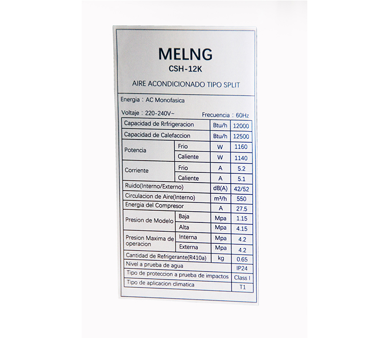 Marine Air Conditioning-220V 1.5P(MELNG)