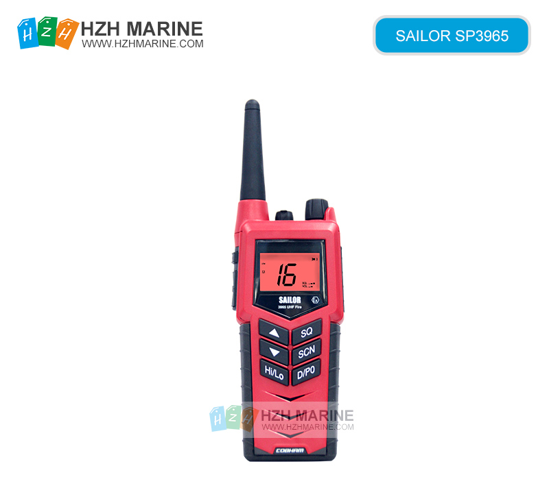 SAILOR SP3965 UHF Fire Fighter Portable Radio