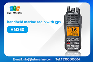 handheld marine radio with gps
