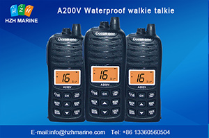 vhf waterproof marine two way radio 